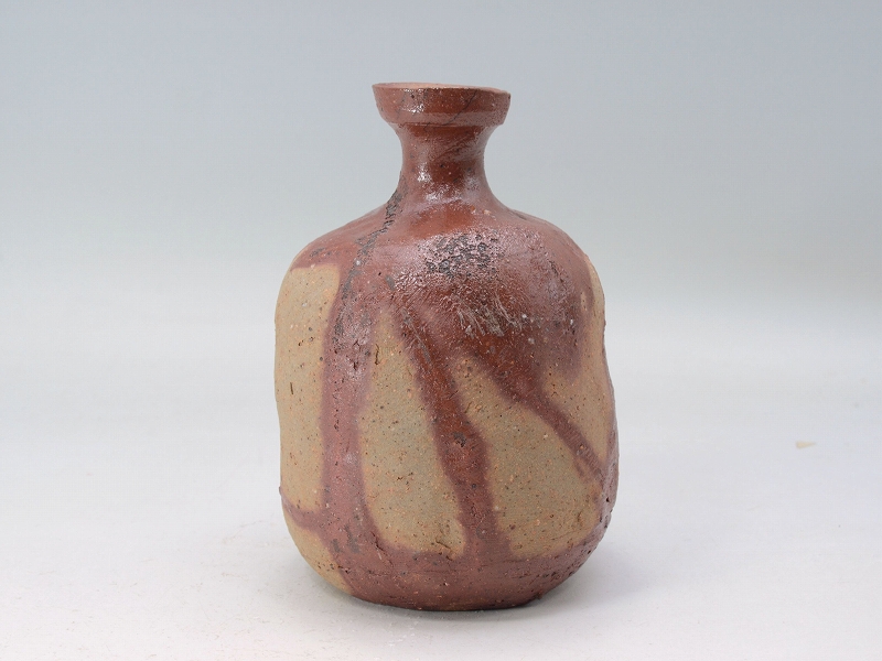 26001]緋襷徳利（多久守）｜備前焼わかくさ